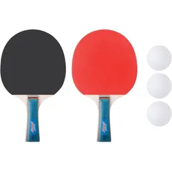 New Sports Tischtennis-Set, 2 Schläger + 3 Bälle