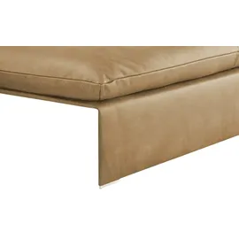 KOINOR Eckcouch Leder 3-Sitzer Braun