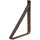 Dolle Wohnregale Regalträger-Set Loop 790 x 30 x 1,8 mm