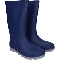 FUZZIO Kinder Jungen Mädchen Gummistiefel Regenschuhe Blau gr. 32, PVC frei von Phthalaten