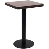 vidaXL Bistrotisch 50 x 50 x 75 cm Dunkelbraun