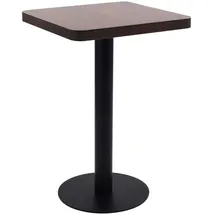vidaXL Bistrotisch 50 x 50 x 75 cm Dunkelbraun