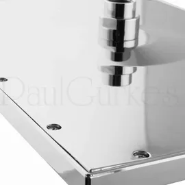 PaulGurkes Regendusche Unterputz Dusch Set eckig mit Deckenarm