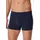 SCHIESSER Boxershorts unifarben Dunkelblau XL 3er Pack