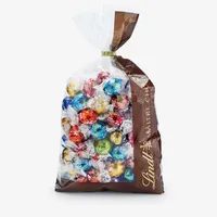 Lindt Schokolade LINDOR Mischung | 1371 g | Ca.109 Kugeln: Milch, 70%, Weiß, Milk&White, Stracciatella, Haselnuss, Salted Caramel, Double Chocolate, Feinherb, Pistazie | Schokoladengeschenk