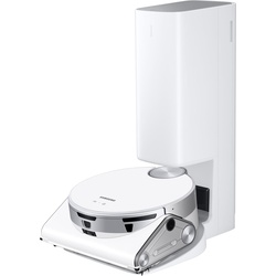 Samsung Jet Bot AI+ Roboter-Staubsauger Beutellos, Staubsauger Roboter, Silber, Weiss
