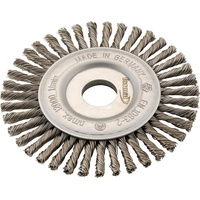 FORMAT Rundbürste Stahl gezopft 125x6mm