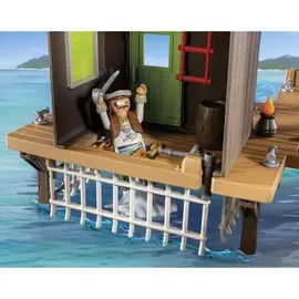 Playmobil Pirates Piratenhafen mit Seeräuber-Gefängnis