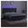 vidaXL Boxspringbett 180 x 200 cm Dunkelgrau