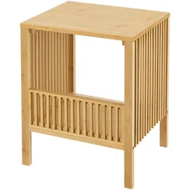 [en.casa] Beistelltisch Varde 50x39x33 cm Bambus Natur,
