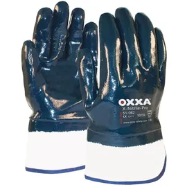 Majestic GmbH OXXA Handschuh X-Nitrile-Pro, Gr. 9, Stulpe beschichtet