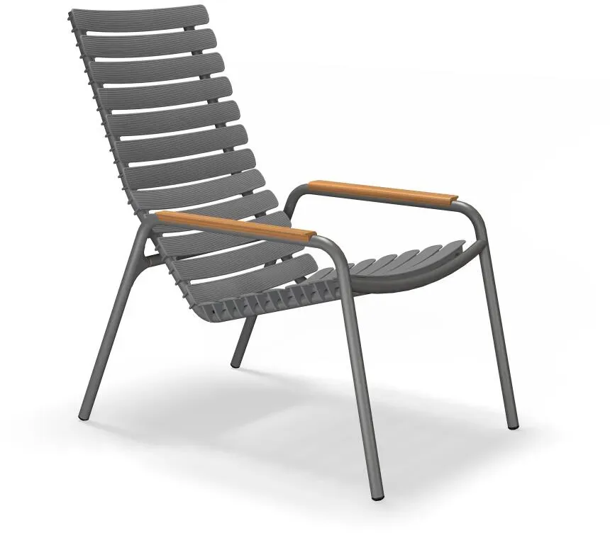 Houe ReCLIPS Lounge chair mit Bambusarmlehnen