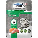 Tundra Cat 85 Gramm Katzennassfutter 16 x 85 Gramm Pute Pur