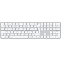 Apple Magic Keyboard mit Touch ID und Ziffernblock DE weiß