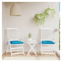 VidaXL Palettenkissen 2 Stk. Hellblau 50x50x7 cm Oxford-Gewebe