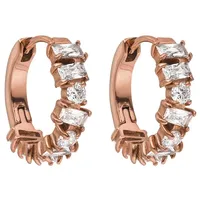 Purelei Ohrringe Chic mit Schmucksteinen Roségold Damen