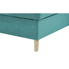 Sofa.de Ecksofa Carla ¦ türkis/petrol ¦ Maße (cm): B: 230 H: 93 T: 159.0