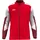 Trainingsjacke Damen Rot F114