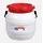 Basic Nature Weithalstonne rund, weiß, 41,5L