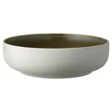 busswohnen F&H Pastateller STUDIO ROUND NORTH in Farbe Matte white/Matte moss