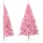 vidaXL Künstlicher Halb-Weihnachtsbaum Rosa 240 cm
