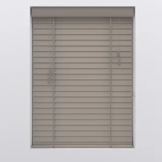 MY HOME Jalousie Bambus (B x H: 60 x 130 cm, Grau, Holz,