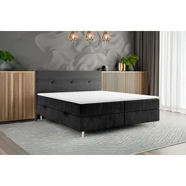 möbel punkt RIO 180 x 200 cm Schwarz