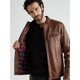 JCC EL101 Bikerjacke Braun 4XL