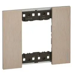 Legrand KA4802ZM LivingNow Abdeckrahmen 2-modulig in der Farbausführung Kupfer 1