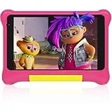 Cheerjoy Kinder Tablet 7 Zoll, Android 12 Tablets für Kinder, 2GB RAM 32 GB ROM 128 GB Erweiterung, Elternkontrolle, Vorinstallierte Software, Dual-Kamera, Android Learning Tablet Mit Tasche(Rosa)