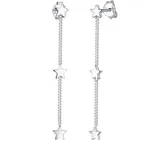 Elli Ohrringe Damen Ohrhänger Stern Astro Look Trend in 925 Sterling Silber