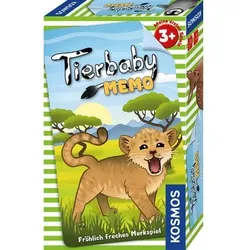 Kartenspiel Memo Tierbaby