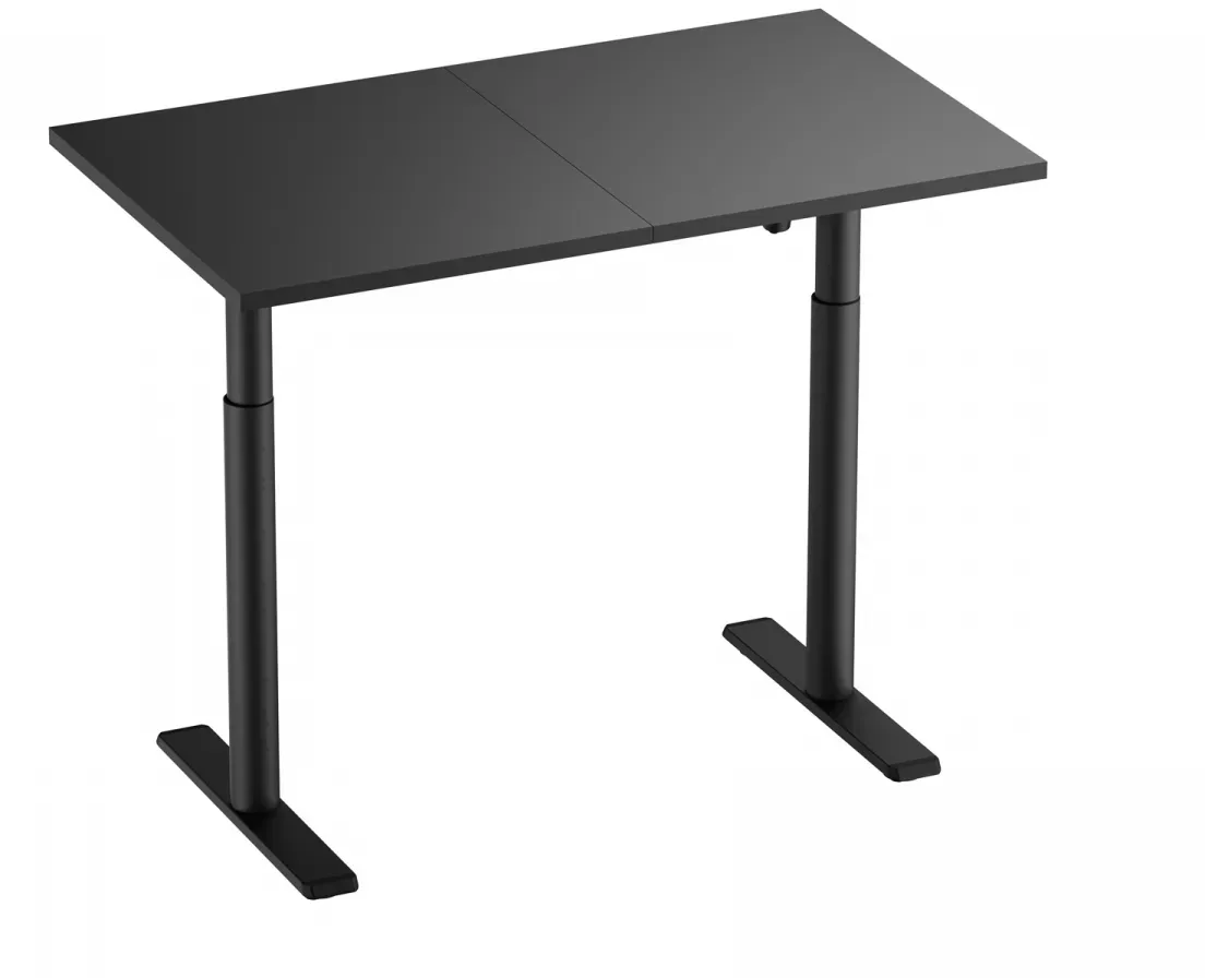 MaxMount Schreibtisch Elektrisch Höhenverstellbar 1200x700mm - Schwarz