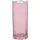 Beliani Blumenvase Glas rosa