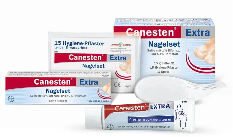 Canesten Extra Nagelset + Extra Creme 1 Set