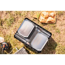 Skotti Plade Camping-Teller 20,5x15 cm Silber