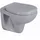 Sanicomfort manhattan Wand-WC mit WC-Sitz Grau spülrandlos