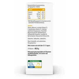 Taxofit Vitamin C 1000 + Zink + D3 Direkt Granulat 20 St.