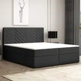 m-punkt Malibu 180 x 200 cm Schwarz