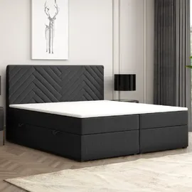 m-punkt Malibu 180 x 200 cm Schwarz