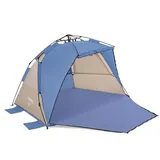 BESTWAY Zelt Polyester mit Belüftung 107/127x240x125 cm Camping & Strand 68144