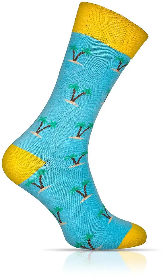 KOMM AUF MEINE INSEL - Bunte Socken - Unisex