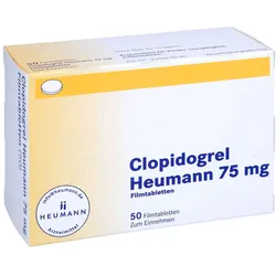 Clopidogrel Heumann 75 mg Filmtabletten 50 St