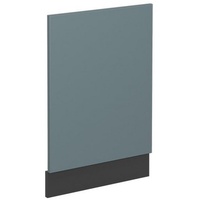 Vicco Geschirrspülerblende Küchenmöbel R-Line Solid Anthrazit Blau Grau 45