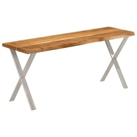 VidaXL Bank Baumkante 105 cm Massivholz Akazie