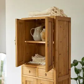 Tikamoon Schrank Yuki aus massivem Recycling-Kiefernholz Natur
