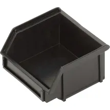 ALUTEC München Sichtlagerkasten Kunststoff 100 x 50 x 95 mm schwarz