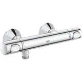 Grohe Precision Duscharmatur Wandmontage mit Thermostat chrom 34840000