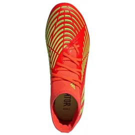 Adidas Predator Edge.2 FG Herren solar red/solar green/core black 44