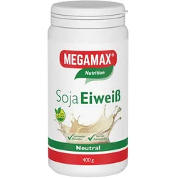 MEGAMAX Nutrition Soja Eiweiß 400 g Pulver